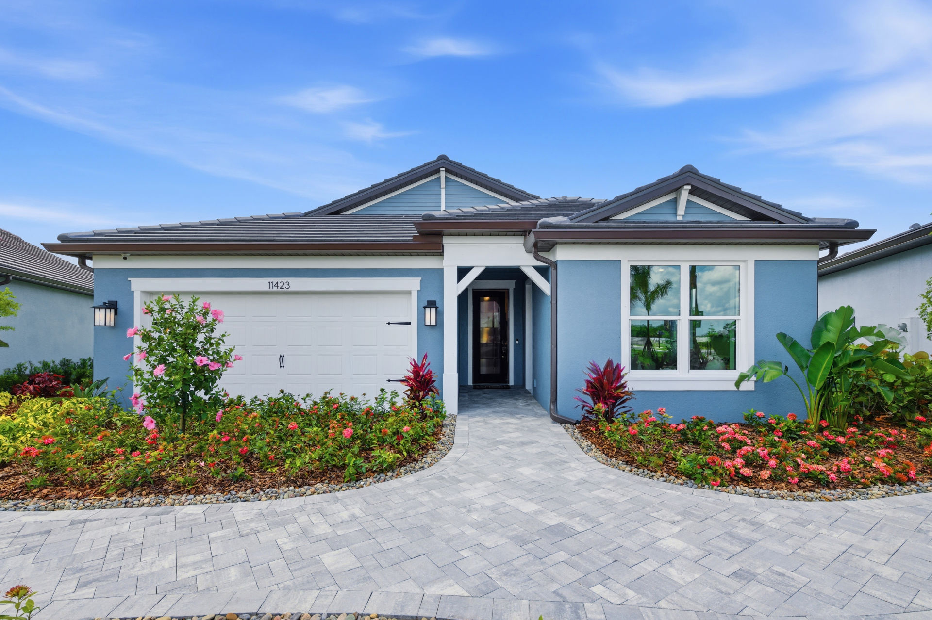 Concord model home exterior from Del Webb’s official plan gallery