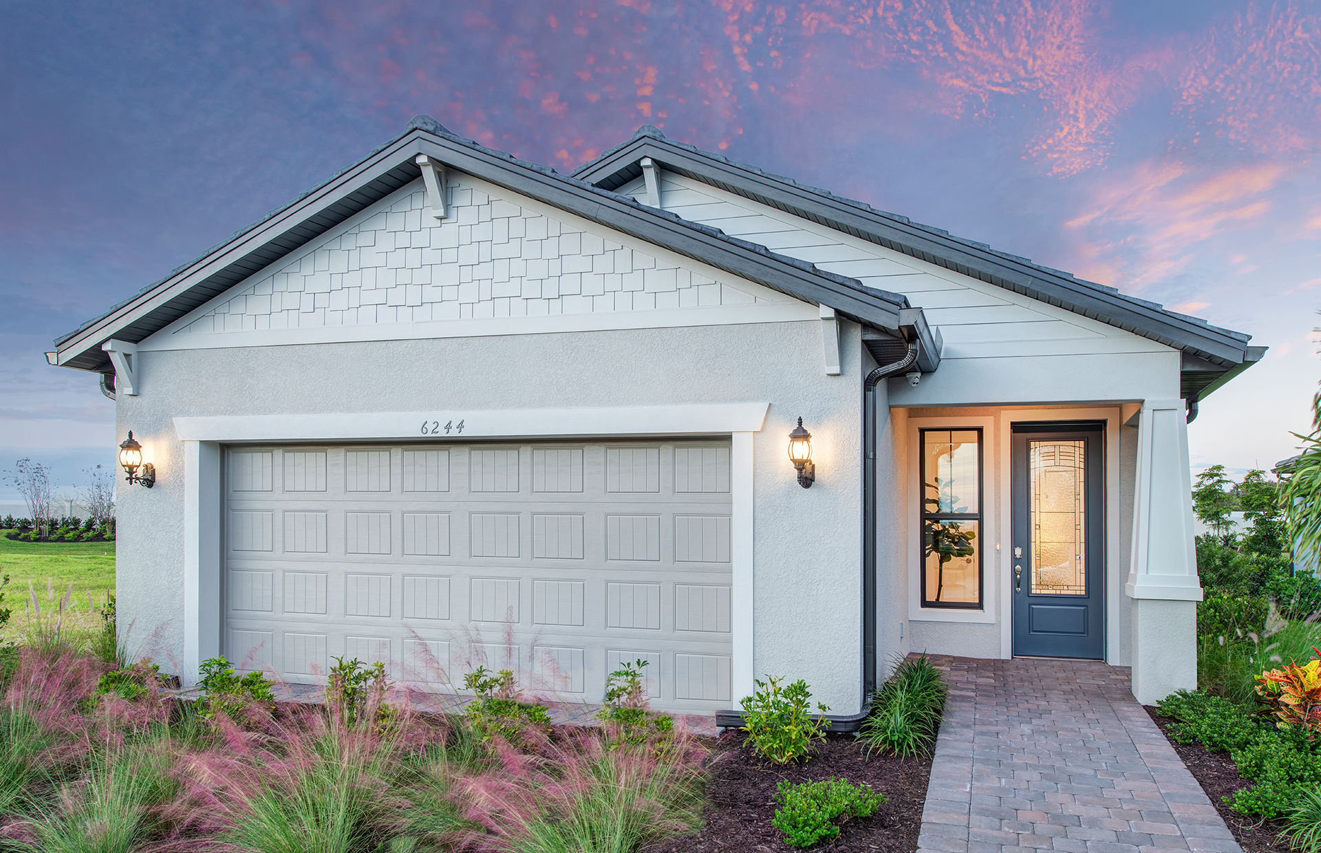 Hallmark model home exterior from Del Webb’s official plan gallery