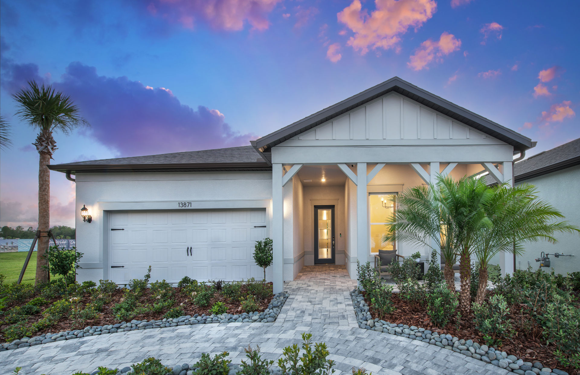 Prestige model home exterior from Del Webb’s official plan gallery