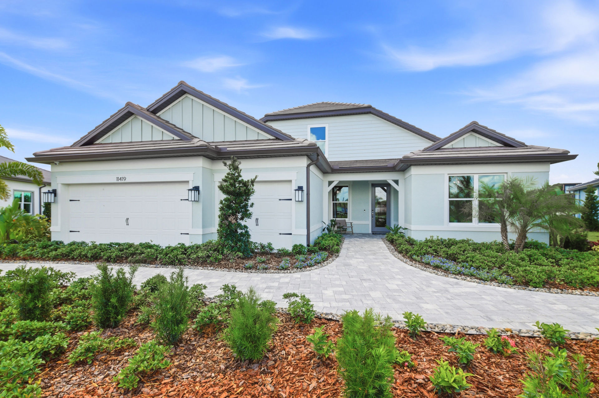 Stellar Grand model home exterior from Del Webb’s official plan gallery